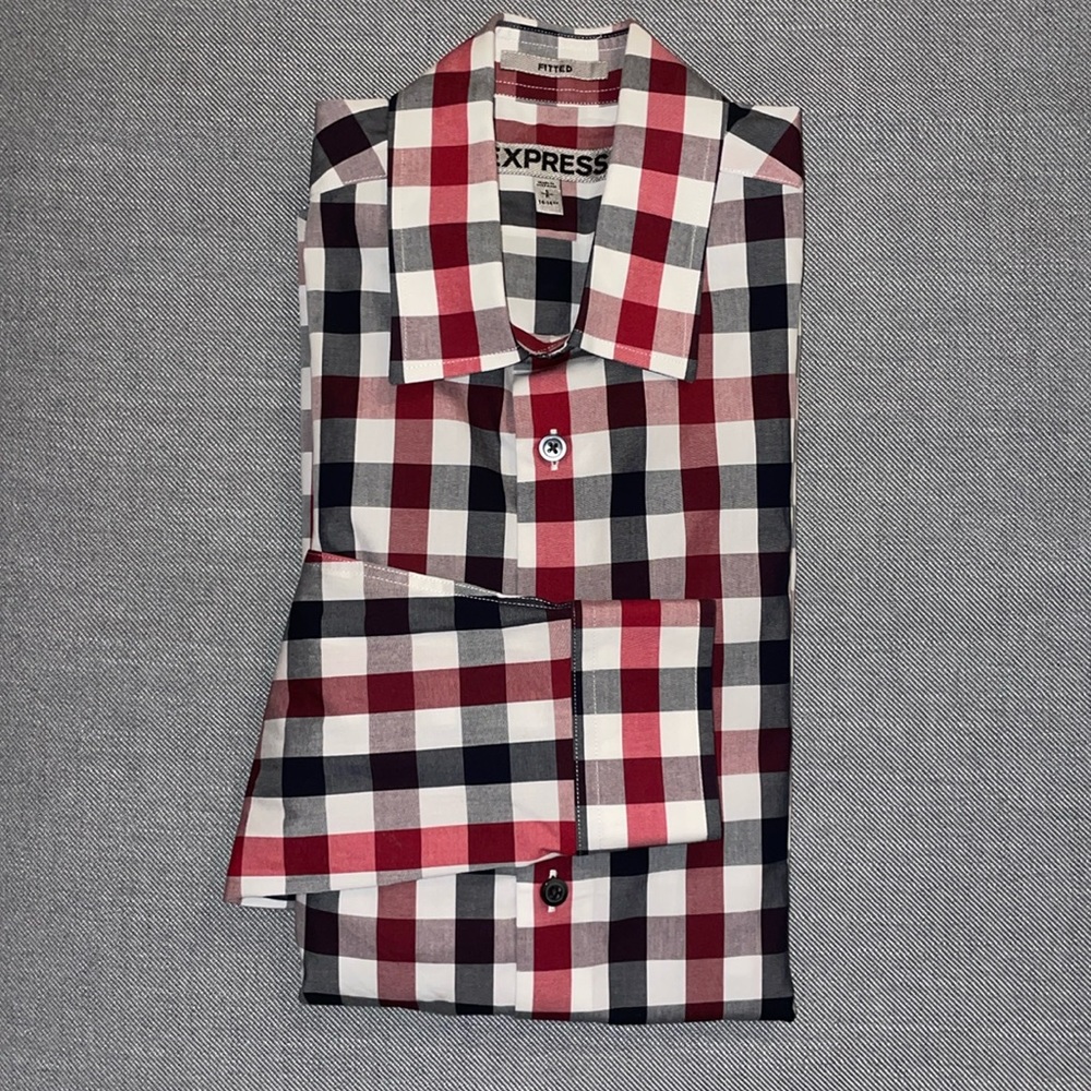 Express, Men’s Size Small, Fitted, Dress Shirt